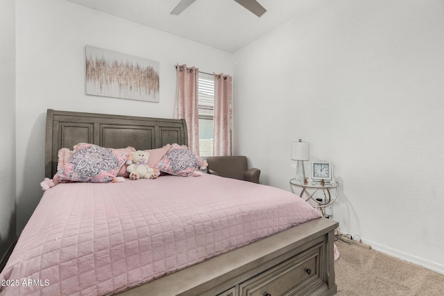 22403 W Harrison St, Buckeye, AZ 85326 - bedroom with carpet and ceiling fan