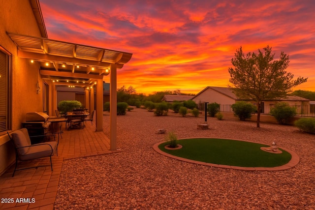 22403 W Harrison St, Buckeye, AZ 85326 - view of yard with a patio area