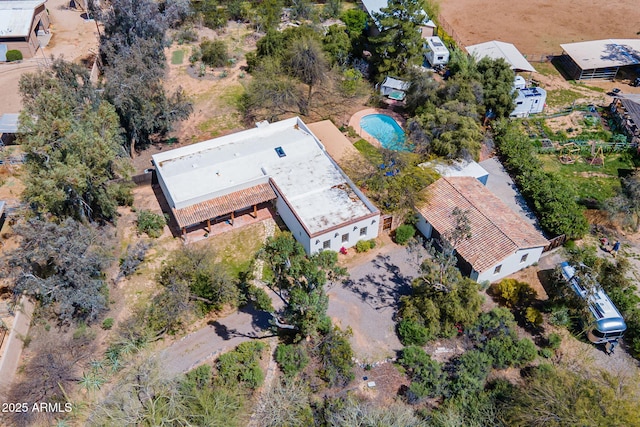 drone / aerial view