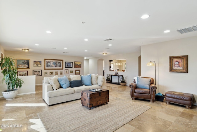 view of living room