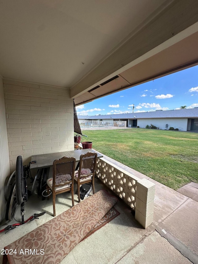 view of patio / terrace