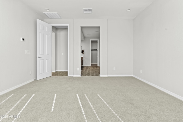 unfurnished bedroom with carpet