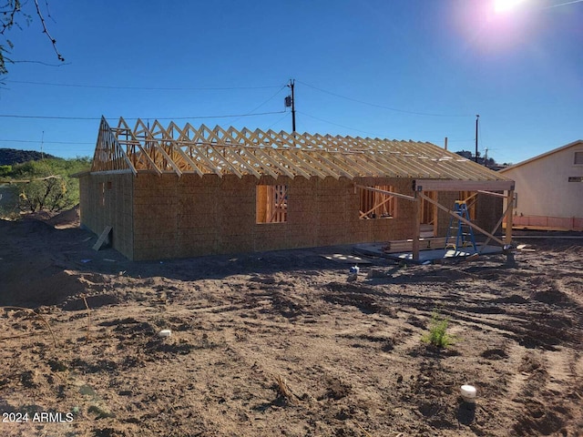 4790 E Goss Dr, Rimrock, AZ 86335 - view of back of house