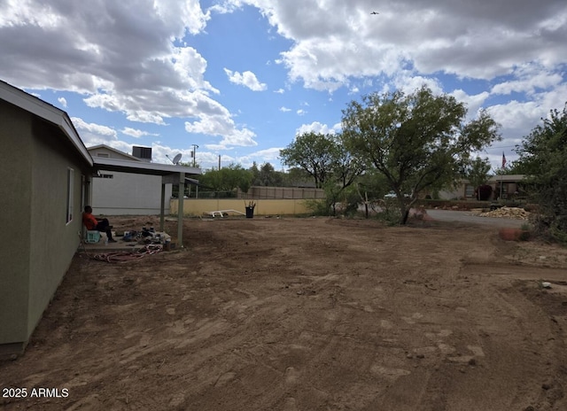 4790 E Goss Dr, Rimrock, AZ 86335 - view of yard with central AC unit
