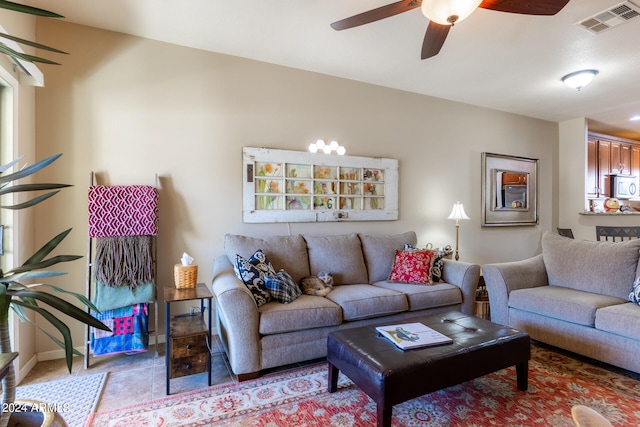 view of living room