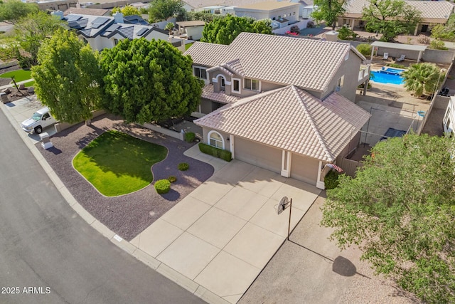 4648 W Misty Willow Ln, Glendale, AZ 85310 - aerial perspective of suburban area