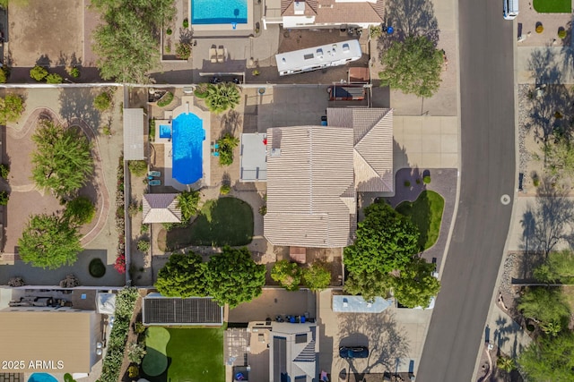 4648 W Misty Willow Ln, Glendale, AZ 85310 - drone / aerial view of a pool
