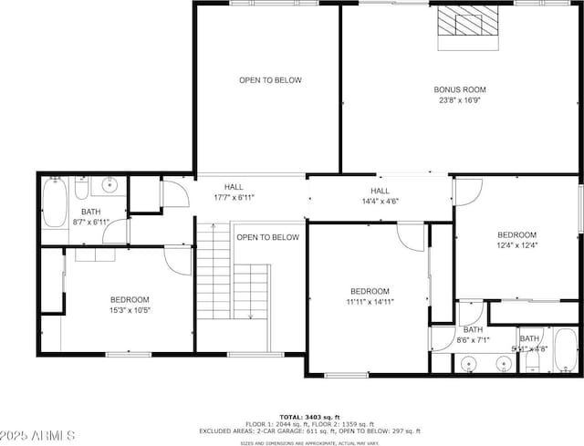 4648 W Misty Willow Ln, Glendale, AZ 85310 - floor plan / room layout