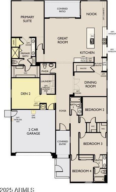 22709 E Saddle Way, Queen Creek, AZ 85142 - view of property floor plan