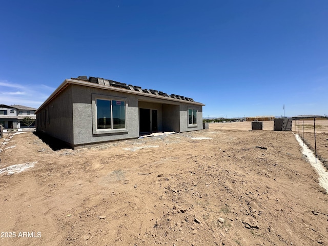 22709 E Saddle Way, Queen Creek, AZ 85142 - rear view of property featuring stucco siding
