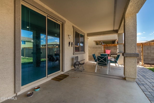 view of patio / terrace