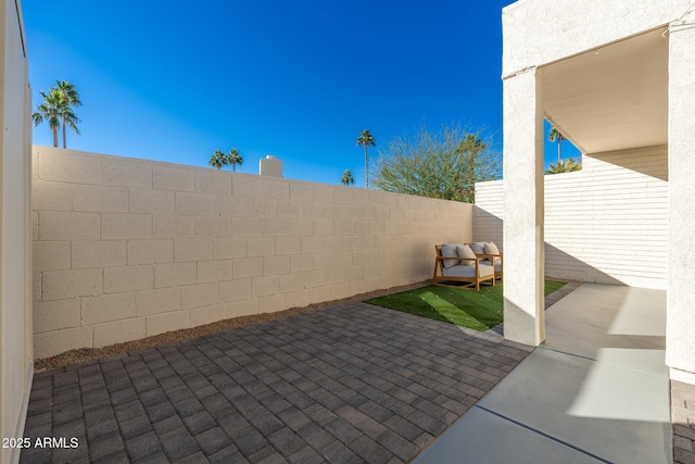 view of patio