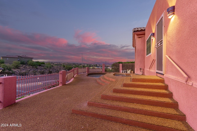 view of staircase