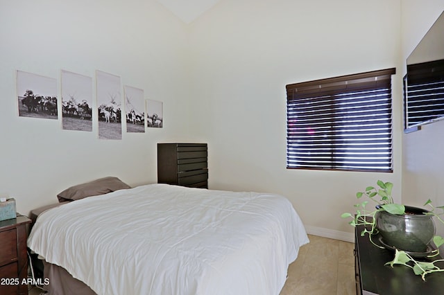 bedroom with baseboards