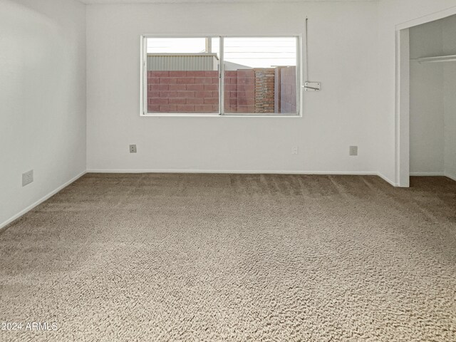 interior space with carpet floors