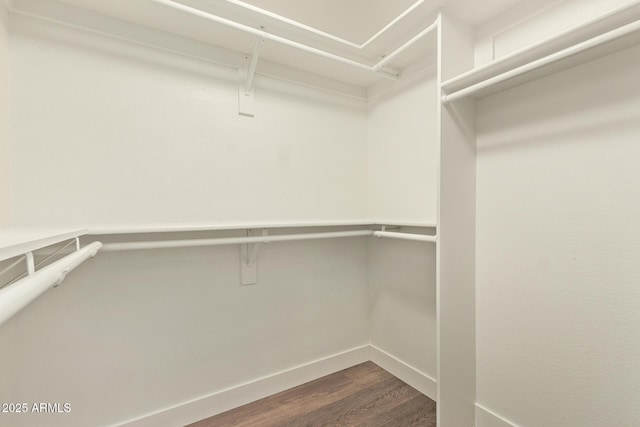 7710 E Gainey Ranch Rd Unit 142, Scottsdale, AZ 85258 - spacious closet with dark wood finished floors