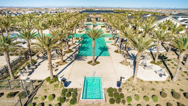 drone / aerial view