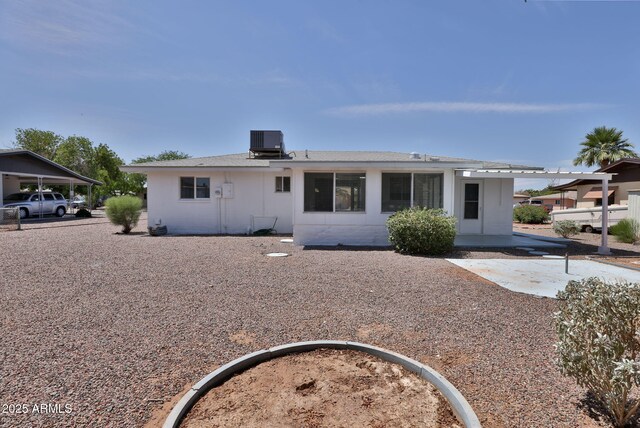 5510 E Dallas St, Mesa, AZ 85205 - back of property featuring cooling unit
