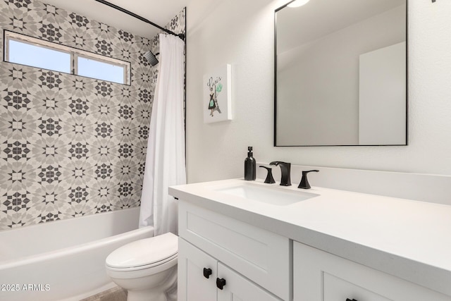 5211 E Winchcomb Dr, Scottsdale, AZ 85254 - bathroom with vanity and shower / bath combo