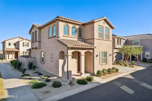 view of mediterranean / spanish home