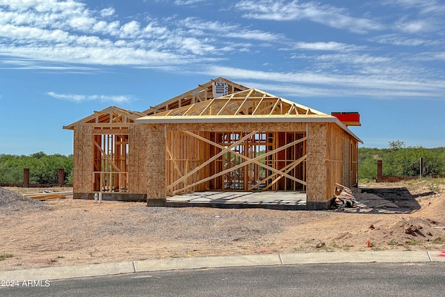 view of outdoor structure