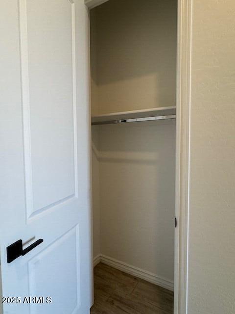 view of closet