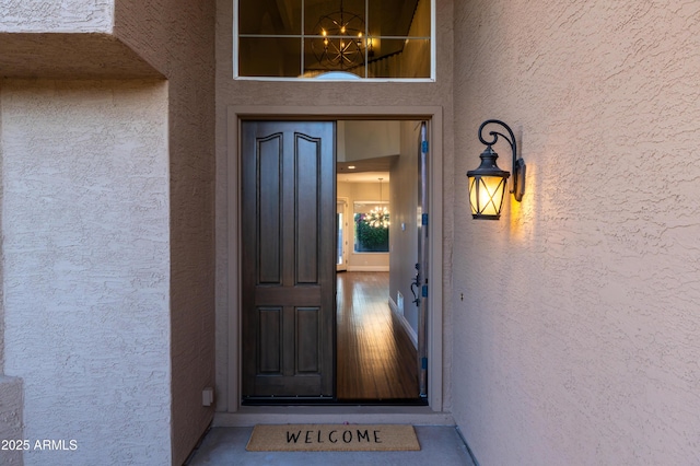 9571 E Nittany Dr, Scottsdale, AZ 85255 - entrance to property with stucco siding