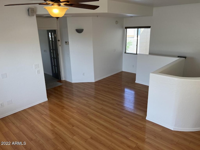 9070 E Gary Rd Unit 152, Scottsdale, AZ 85260 - spare room featuring a ceiling fan and wood finished floors
