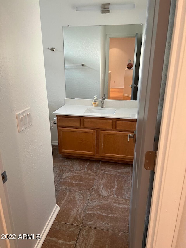 9070 E Gary Rd Unit 152, Scottsdale, AZ 85260 - bathroom featuring vanity and baseboards
