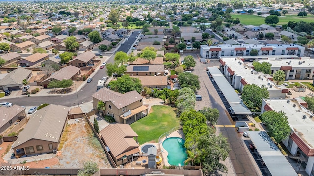 5787 W Barbara Ave, Glendale, AZ 85302 - aerial view of residential area with a pool area