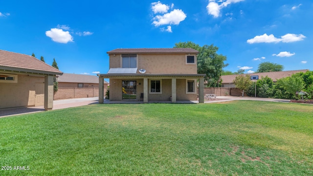 5787 W Barbara Ave, Glendale, AZ 85302 - rear view of house with a patio area and stucco siding