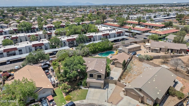5787 W Barbara Ave, Glendale, AZ 85302 - aerial view of a pool