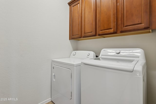 11142 E Ravenna Ave, Mesa, AZ 85212 - laundry area with washer and clothes dryer and cabinet space