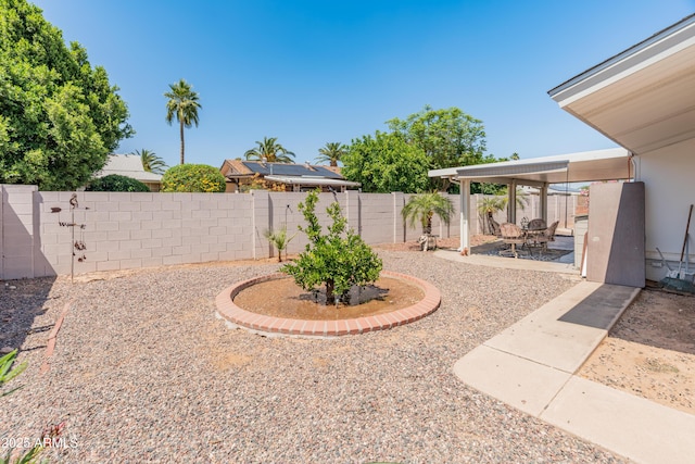 10228 W Concord Ave, Sun City, AZ 85351 - fenced backyard featuring a patio area