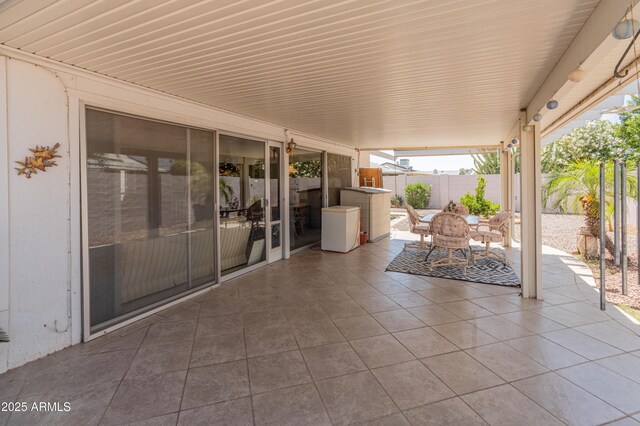 10228 W Concord Ave, Sun City, AZ 85351 - view of patio / terrace featuring a fenced backyard