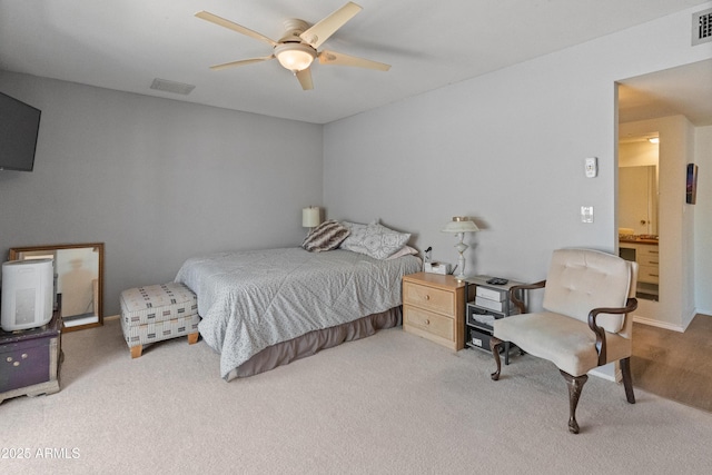 10228 W Concord Ave, Sun City, AZ 85351 - bedroom featuring carpet and ceiling fan