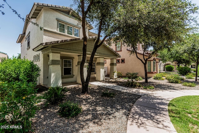 3037 E Hobart St, Gilbert, AZ 85296 - view of front of home featuring stucco siding