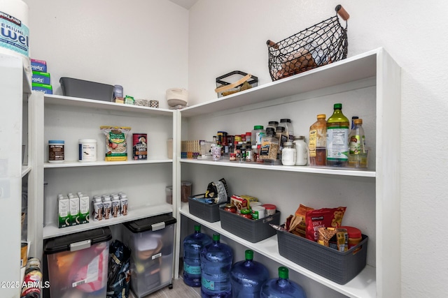 view of pantry