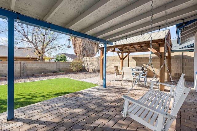 view of patio / terrace