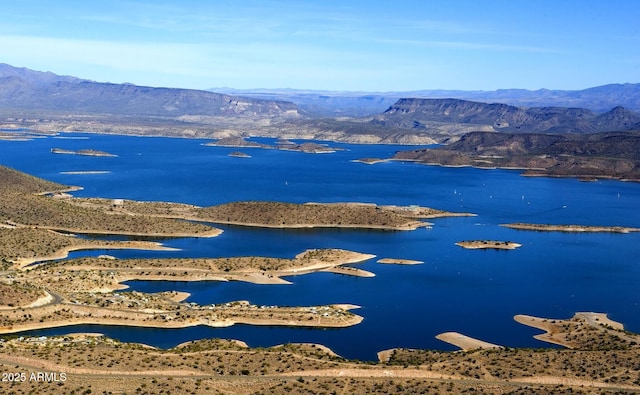 water view featuring a mountain view