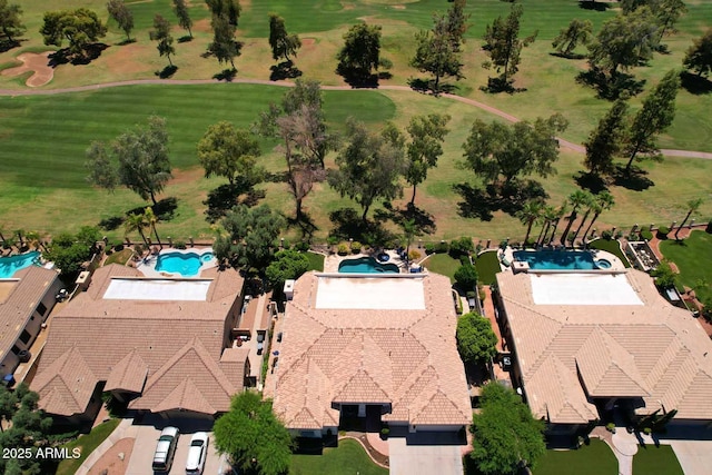 2041 W Hemlock Way, Chandler, AZ 85248 - drone / aerial view of a pool and a golf course