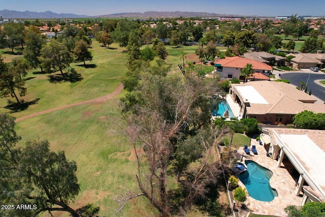 2041 W Hemlock Way, Chandler, AZ 85248 - aerial view of residential area with a pool and a golf club