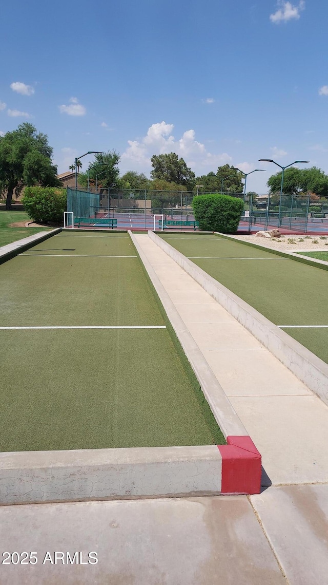 19025 N 96th Ave, Peoria, AZ 85382 - view of property's community featuring a bocce ball area and a tennis court