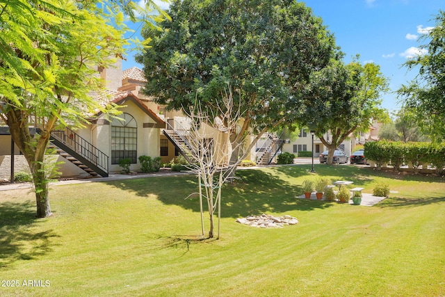 2333 E Southern Ave Unit 2016, Tempe, AZ 85282 - view of grassy yard featuring stairway