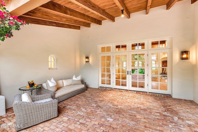 view of patio / terrace with french doors