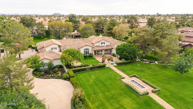 bird's eye view