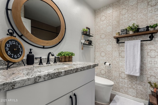 1884 E Stephens Dr, Tempe, AZ 85283 - bathroom featuring vanity and toilet