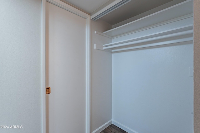 view of closet