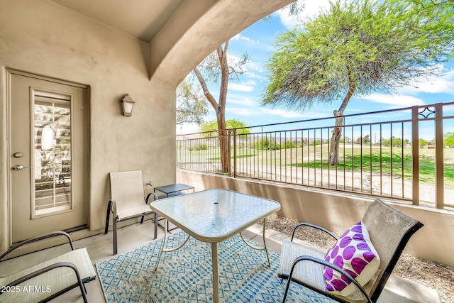 3131 E Legacy Dr Unit 1032, Phoenix, AZ 85042 - view of patio / terrace with a balcony