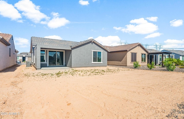 21292 N 270th Dr, Buckeye, AZ 85396 - back of property featuring stucco siding and a tile roof